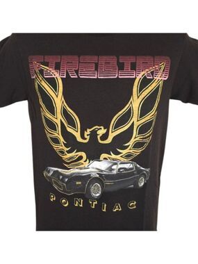 Pontiac Firebird Trans Am T Shirt Mens Size Small Black Retro Muscle Car